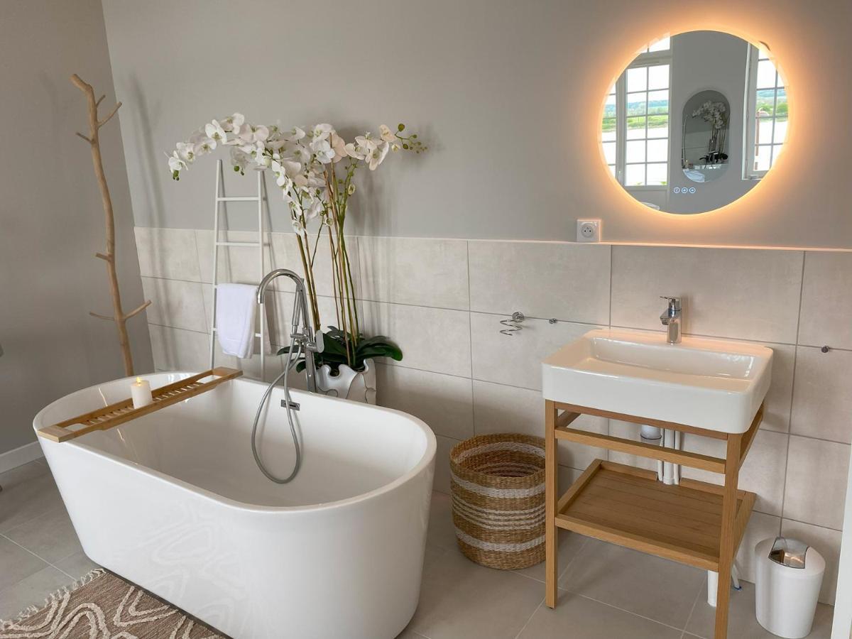 White House, Maison D'Hotes Villequier Eksteriør billede